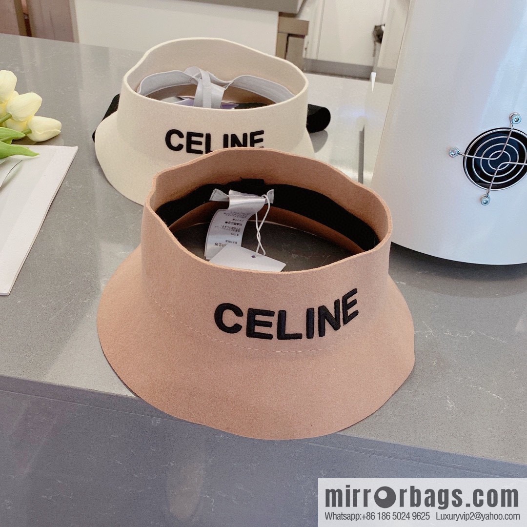 Celine autumn 2022 empty top sun hat