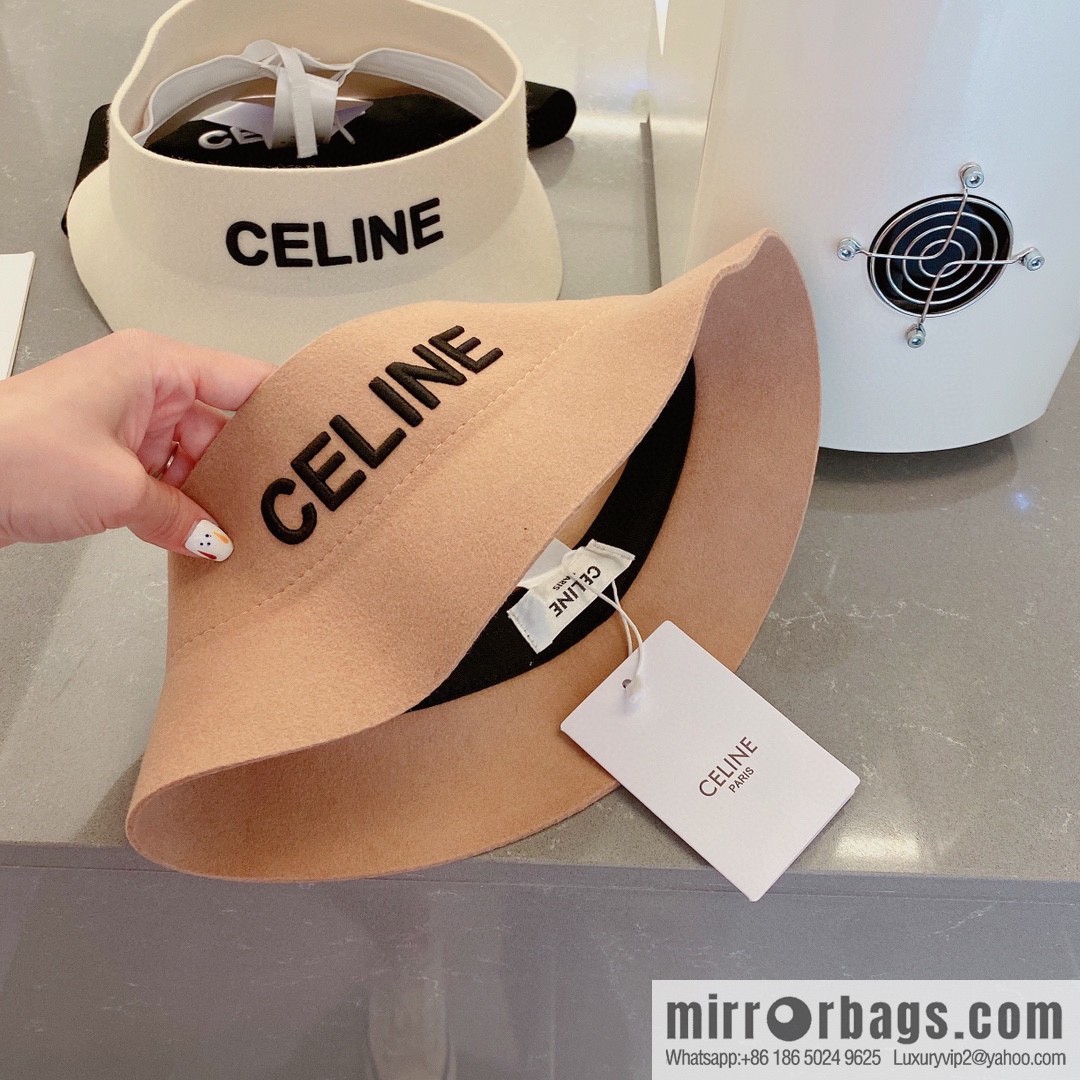 Celine autumn 2022 empty top sun hat