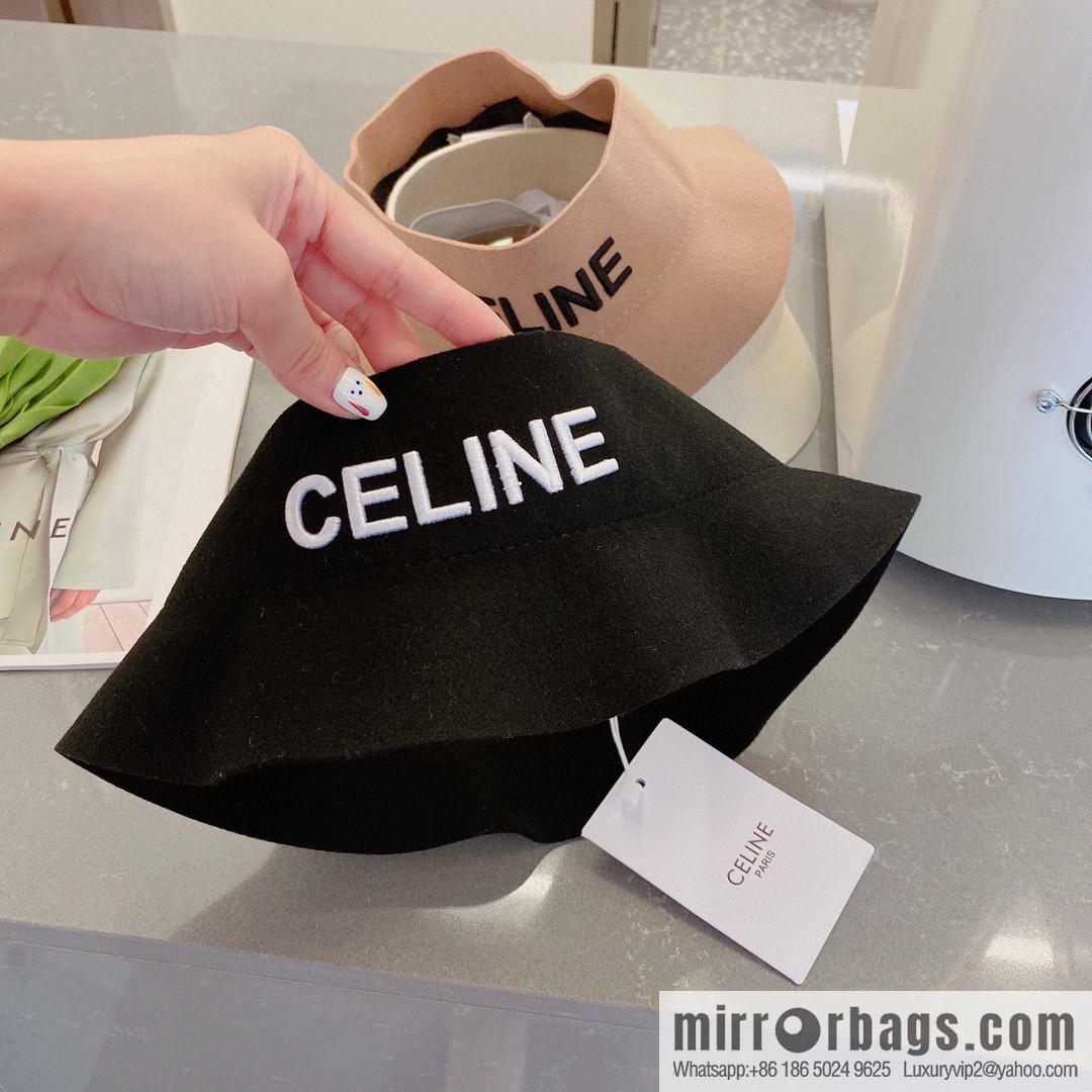 Celine autumn 2022 empty top sun hat