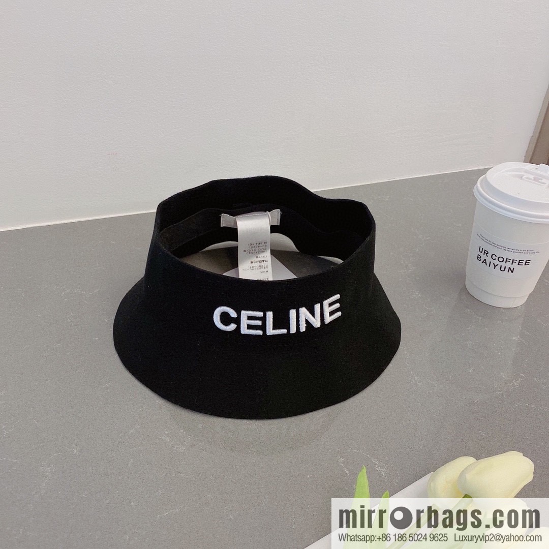 Celine autumn 2022 empty top sun hat