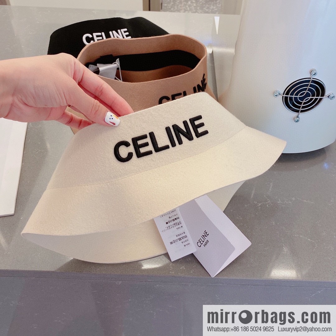 Celine autumn 2022 empty top sun hat