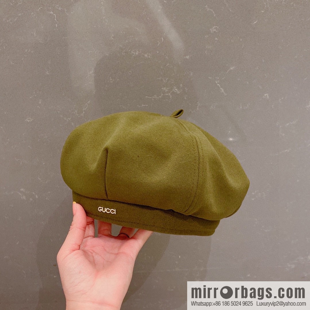 Gucci Gucci 2022 autumn and winter new octagonal hat