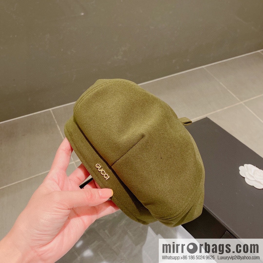 Gucci Gucci 2022 autumn and winter new octagonal hat