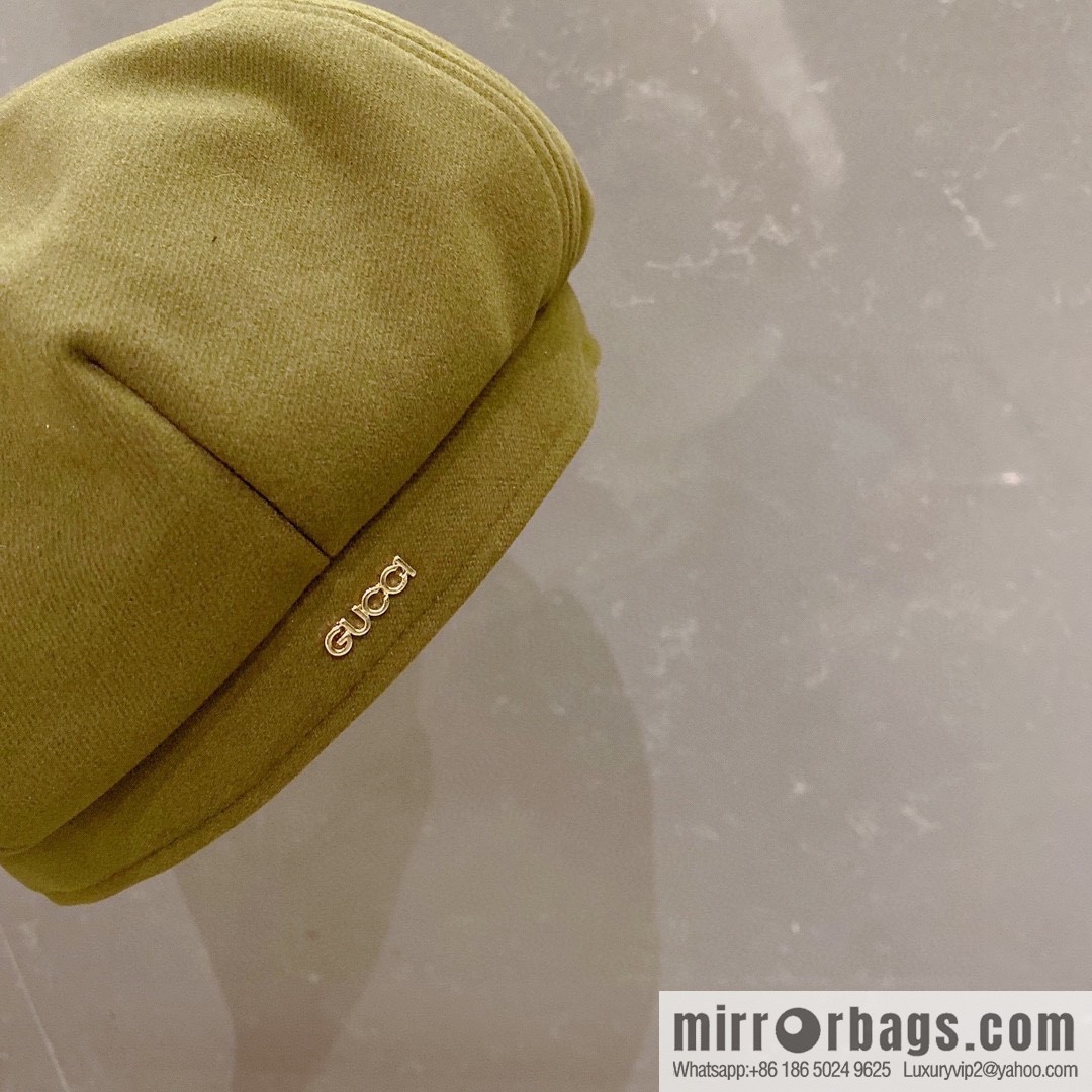 Gucci Gucci 2022 autumn and winter new octagonal hat