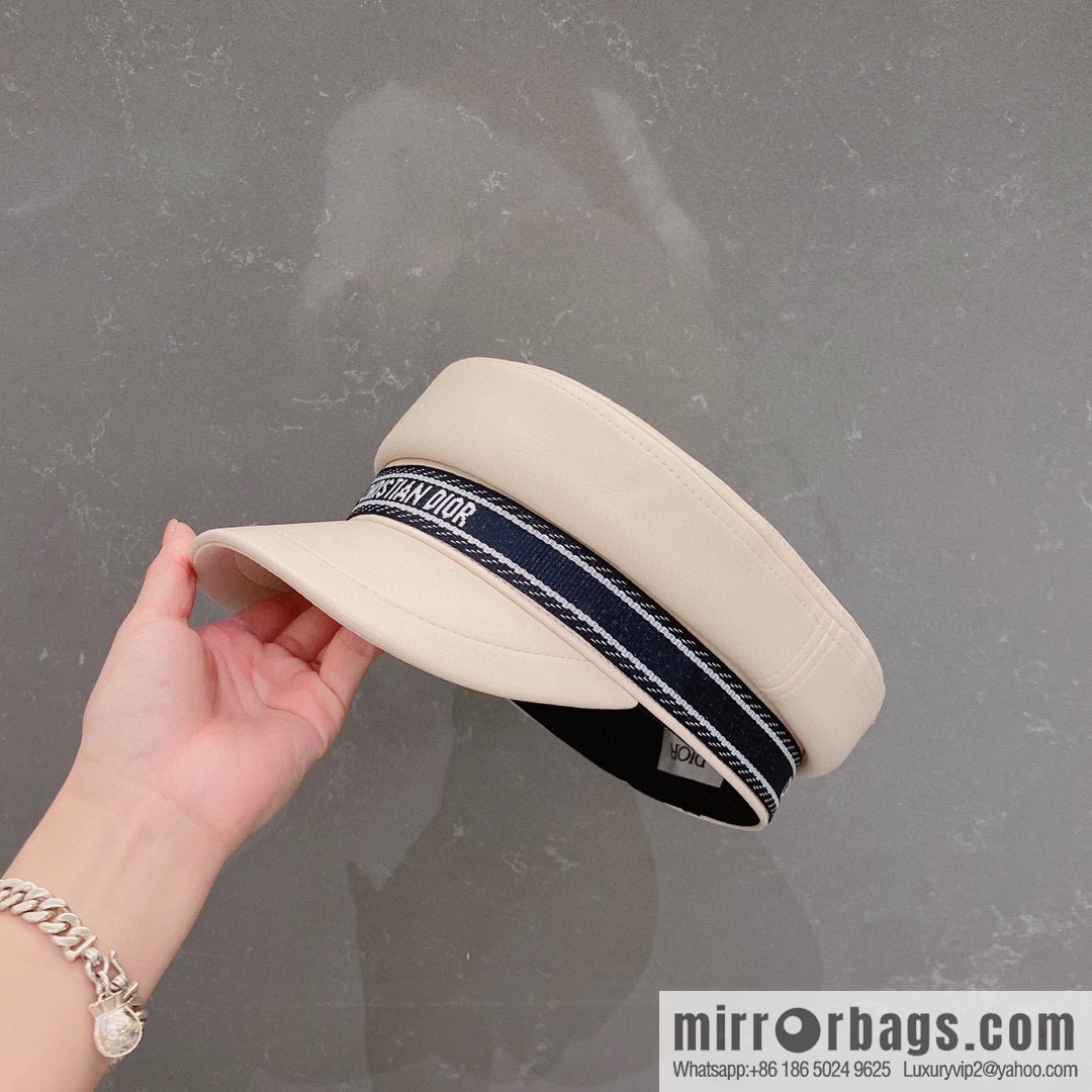 Dior 2022 autumn and winter new duck tongue military cap