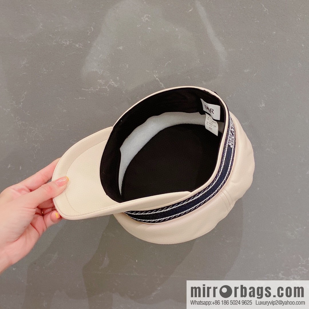 Dior 2022 autumn and winter new duck tongue military cap