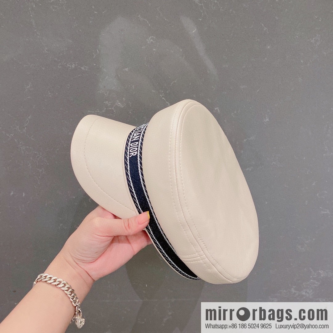 Dior 2022 autumn and winter new duck tongue military cap