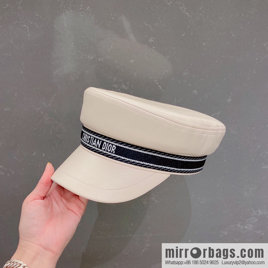 Dior 2022 autumn and winter new duck tongue military cap