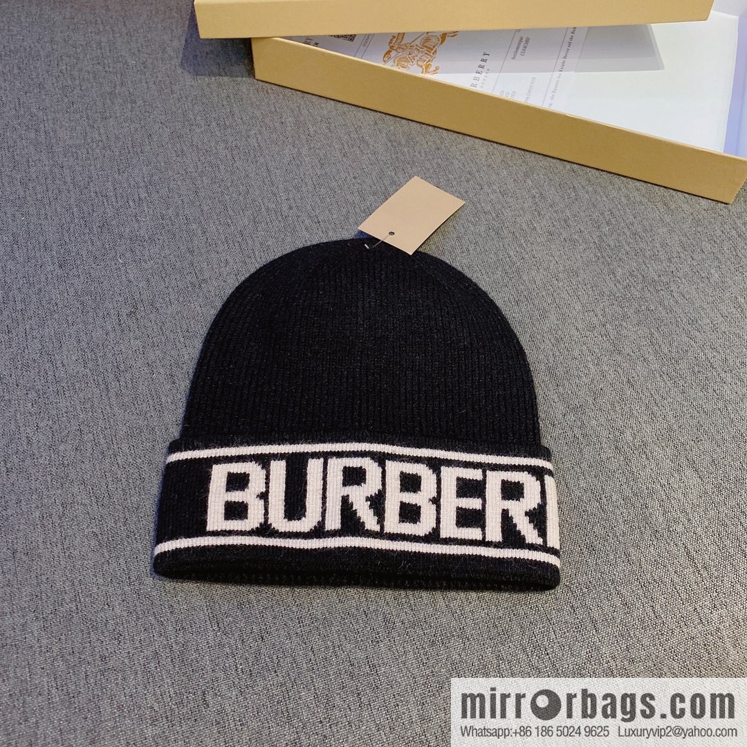 Burberry 2022 autumn and winter new unisex wool hat