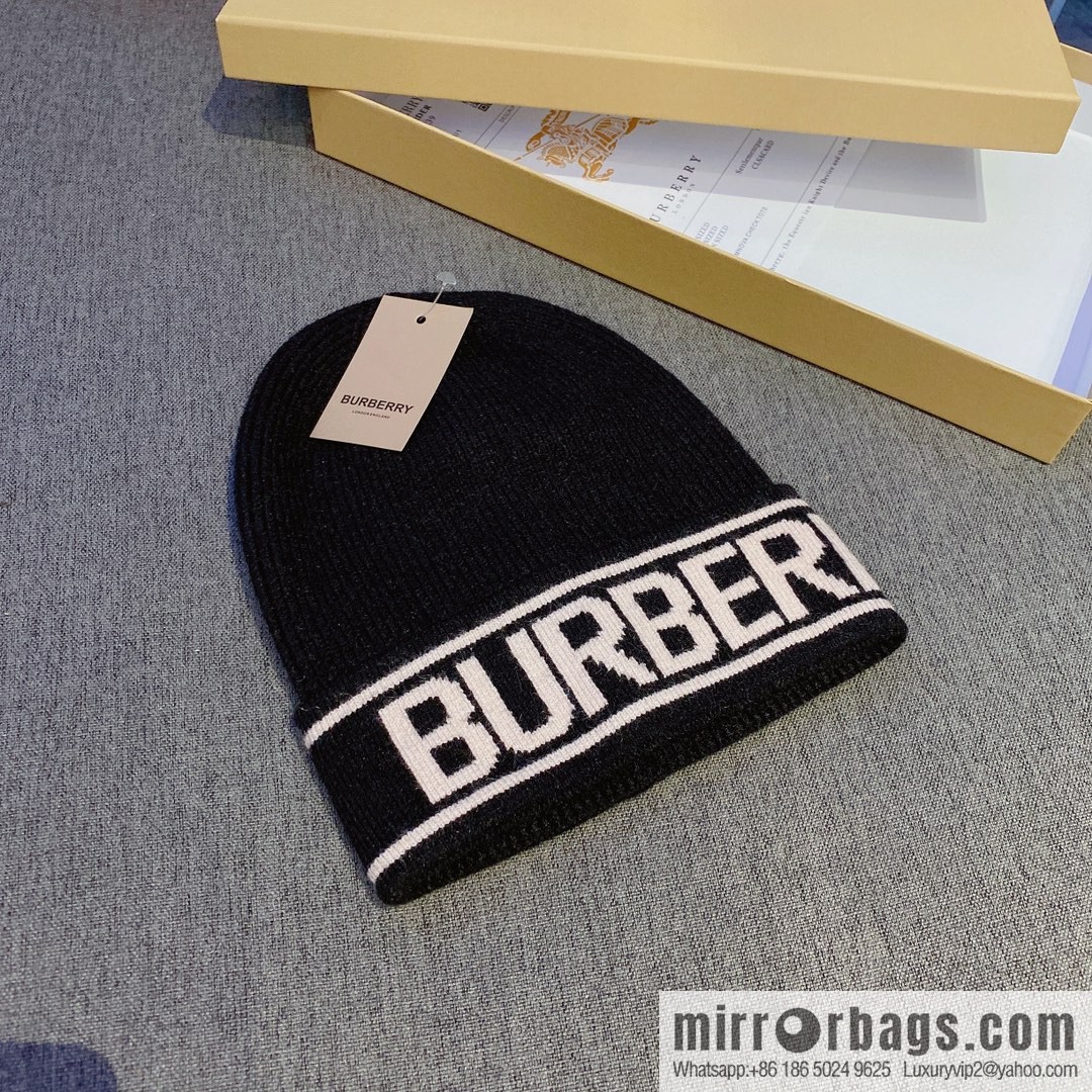 Burberry 2022 autumn and winter new unisex wool hat