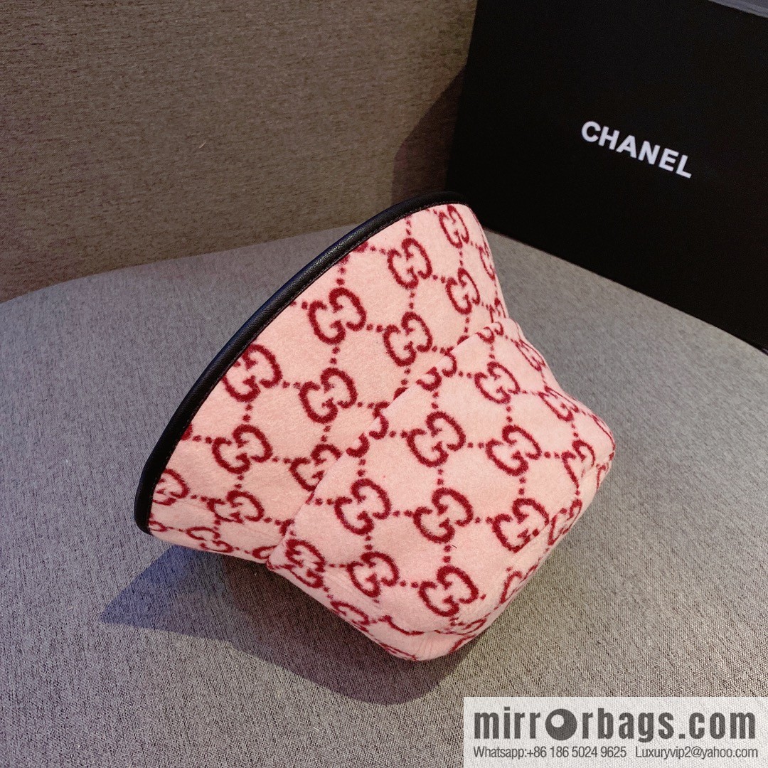 GUCCI Gucci 2022 autumn and winter new wool bucket hat
