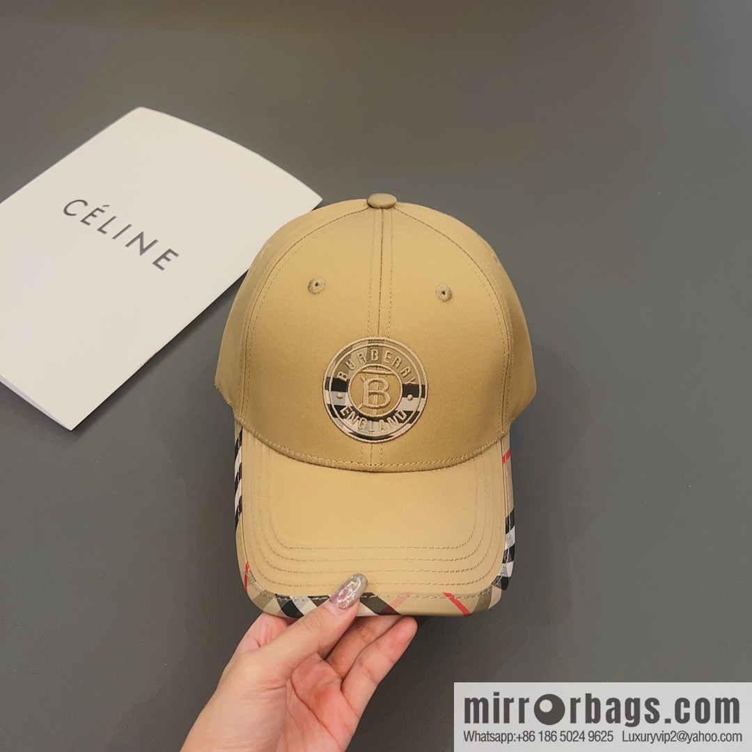 Burberry's new unisex baseball cap