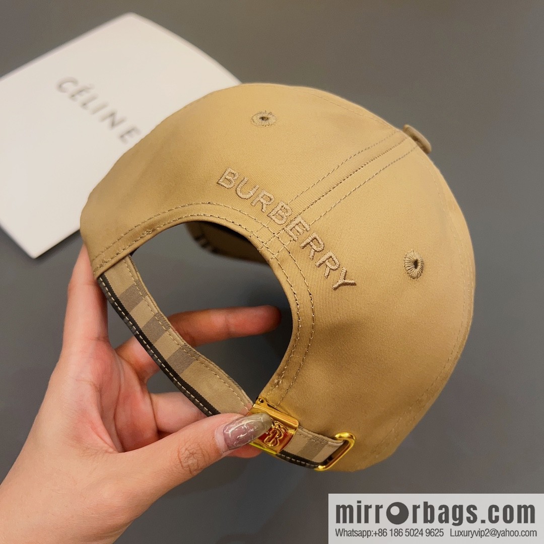 Burberry's new unisex baseball cap