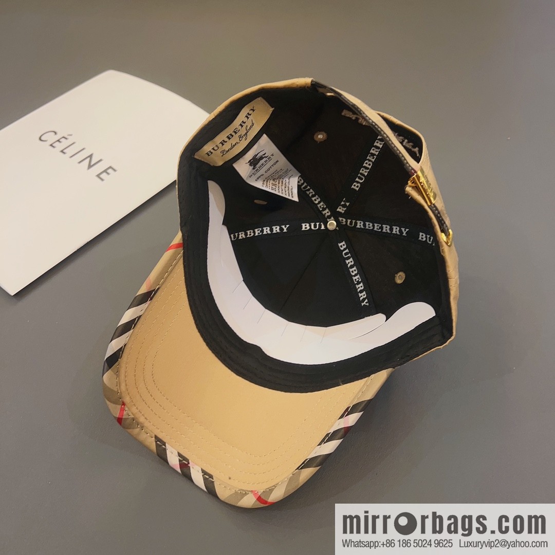 Burberry's new unisex baseball cap