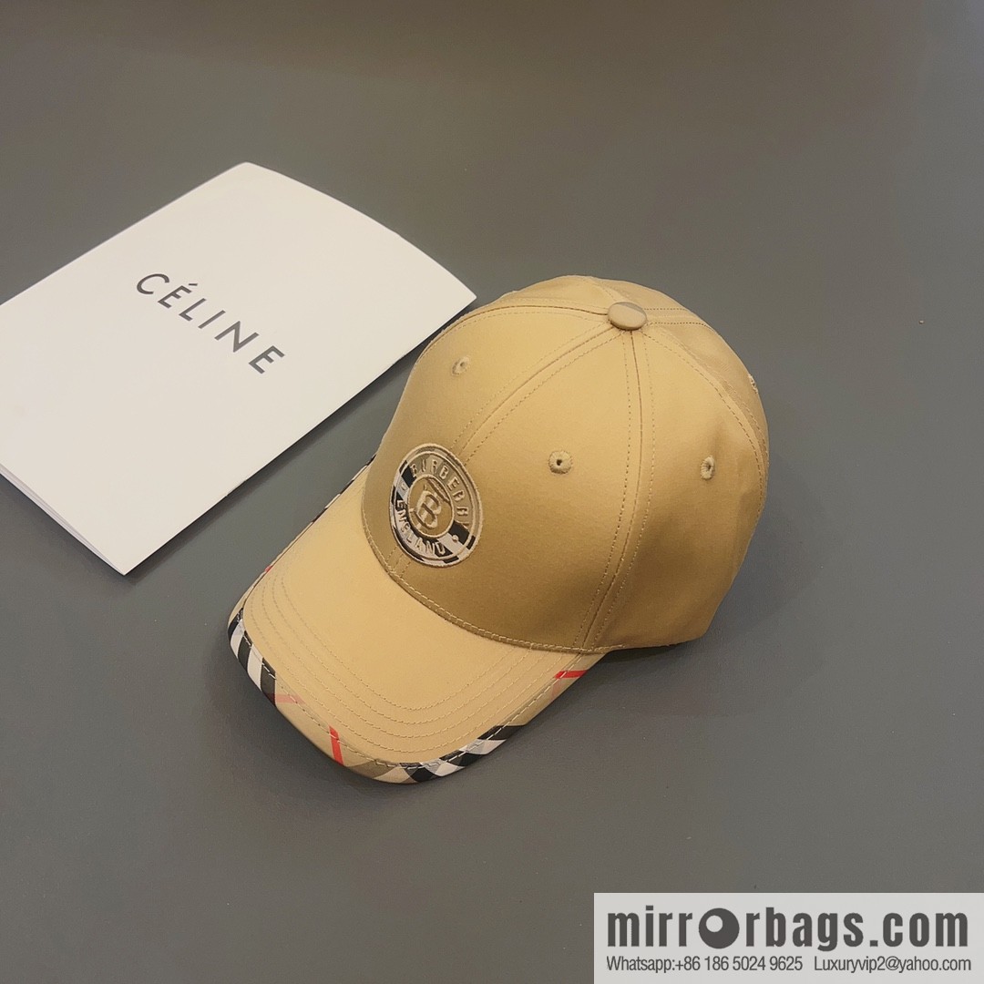 Burberry's new unisex baseball cap