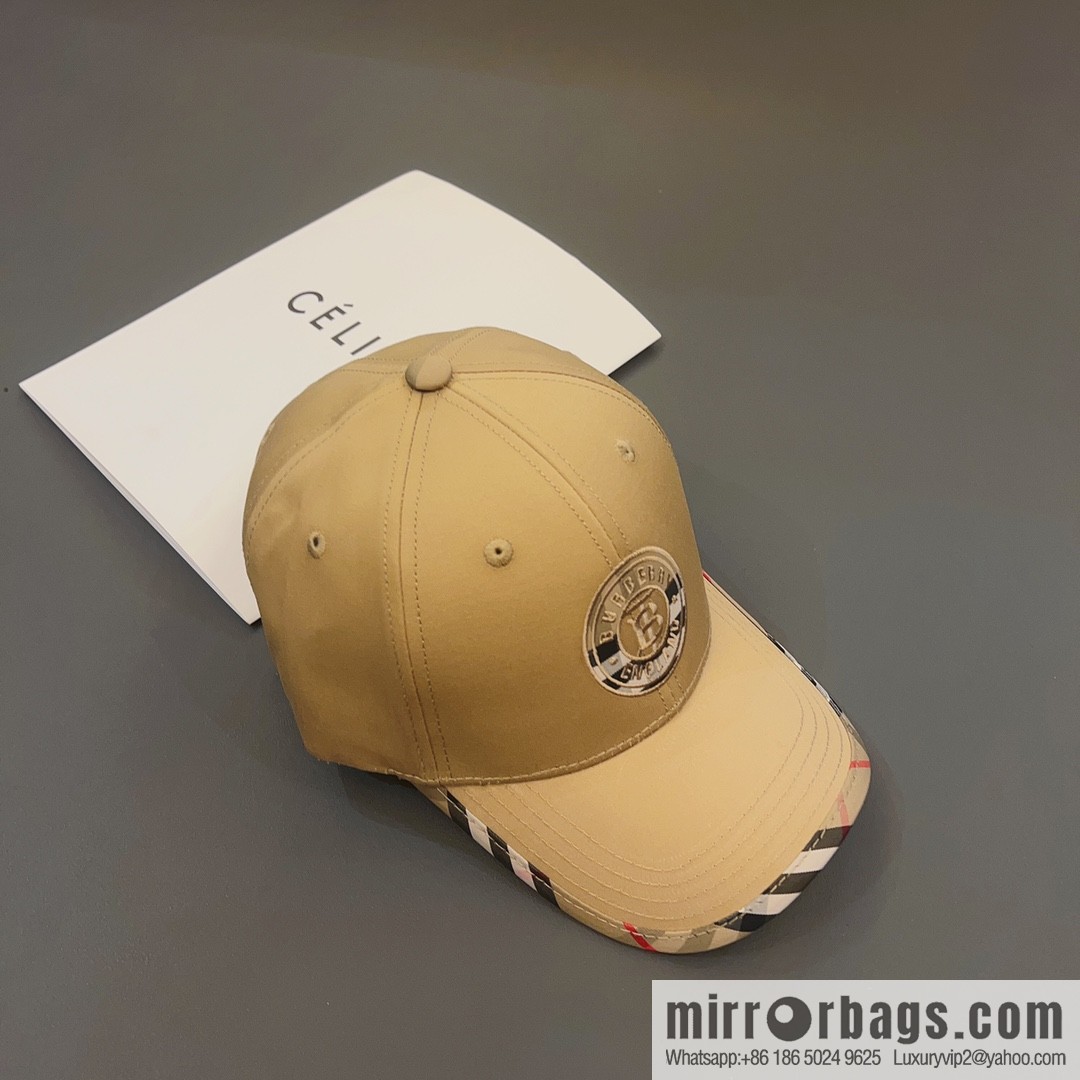 Burberry's new unisex baseball cap