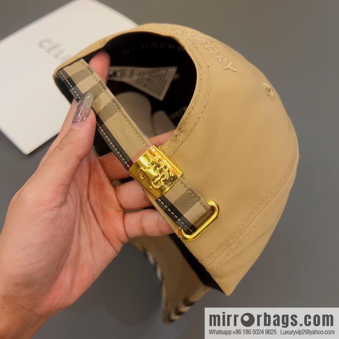 Burberry's new unisex baseball cap