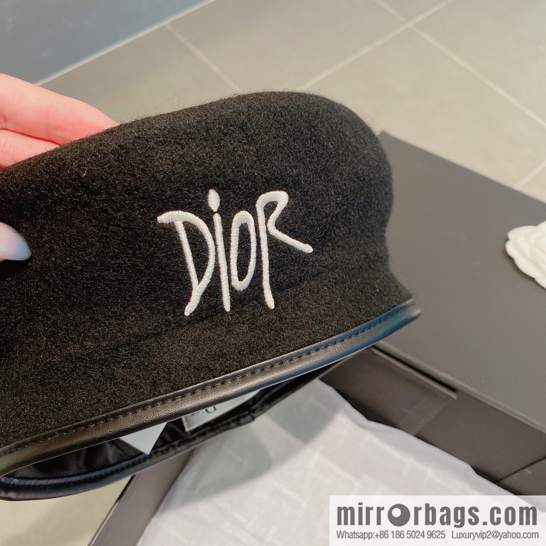Dior wool beret