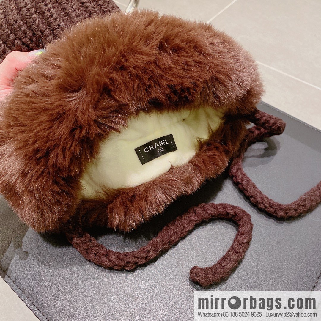 Chanel Chanel autumn and winter ear protector cold hat