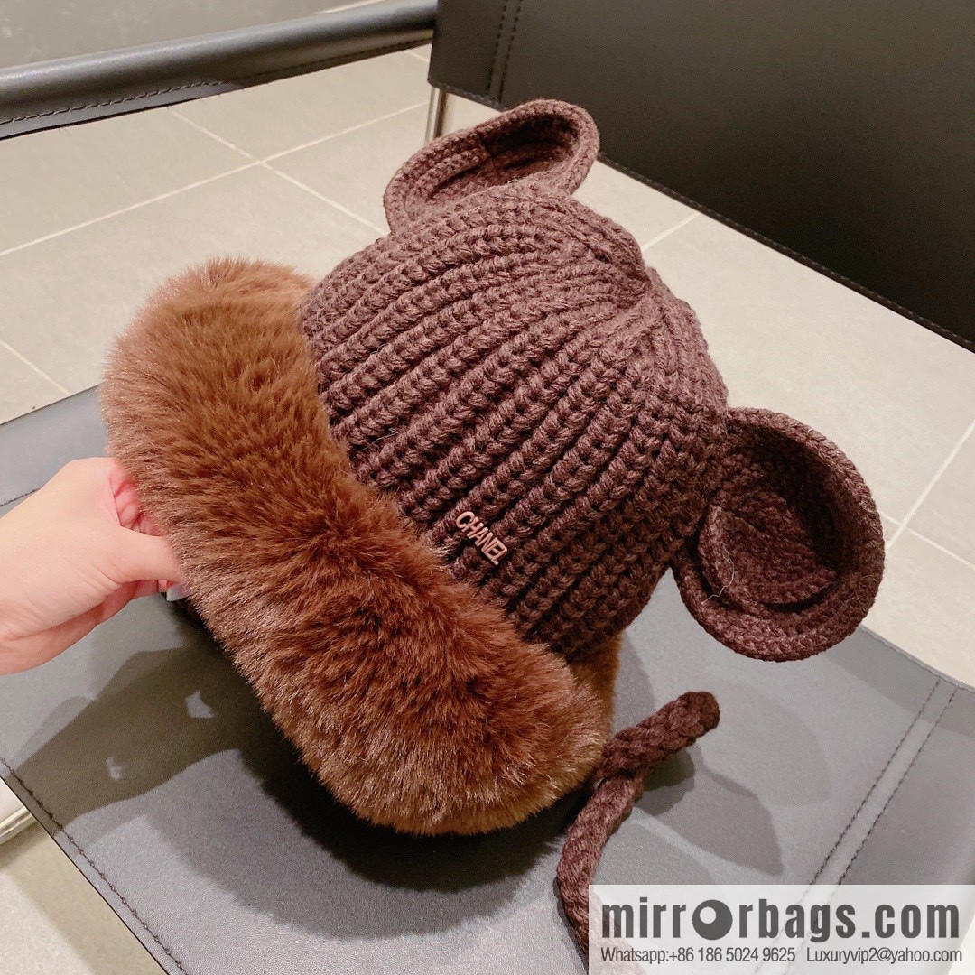 Chanel Chanel autumn and winter ear protector cold hat