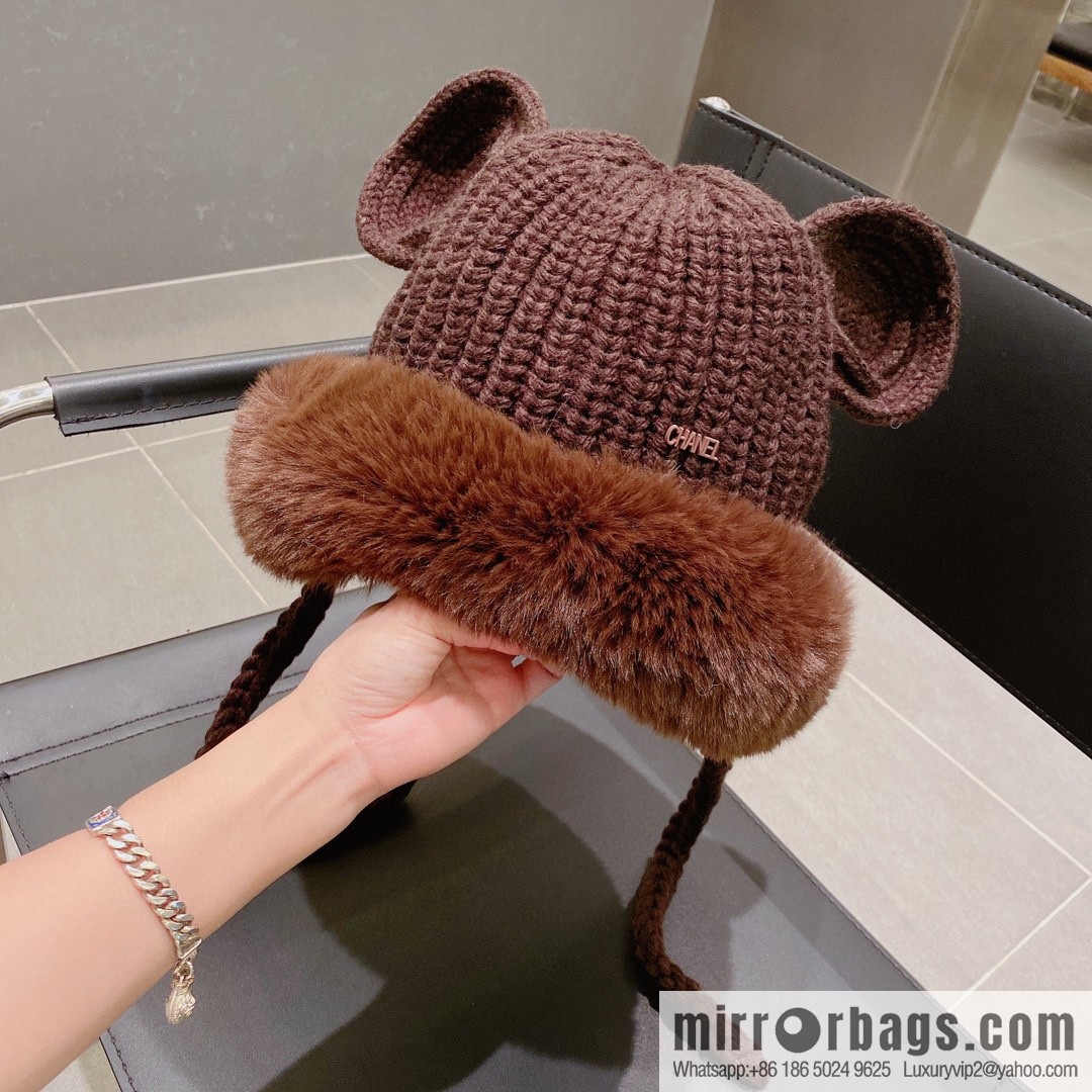 Chanel Chanel autumn and winter ear protector cold hat