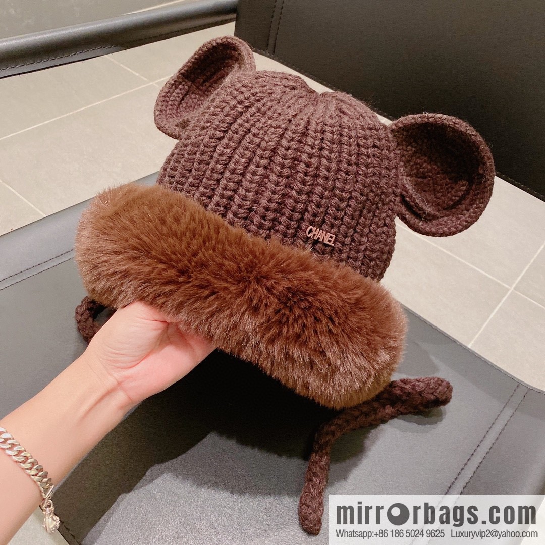Chanel Chanel autumn and winter ear protector cold hat