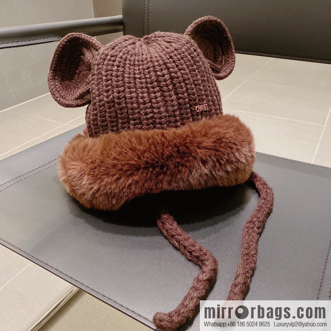 Chanel Chanel autumn and winter ear protector cold hat