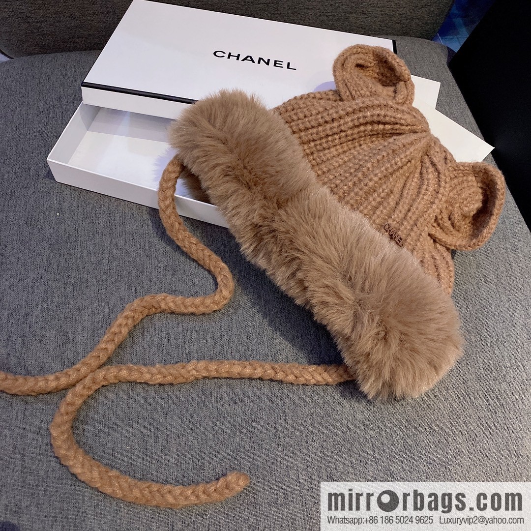 Chanel Chanel autumn and winter ear protector cold hat