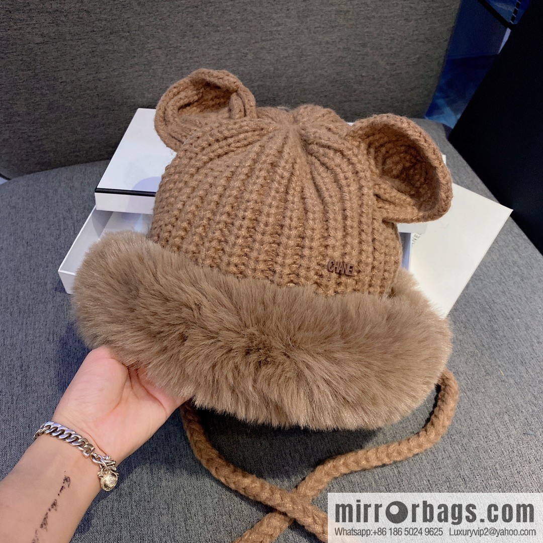 Chanel Chanel autumn and winter ear protector cold hat