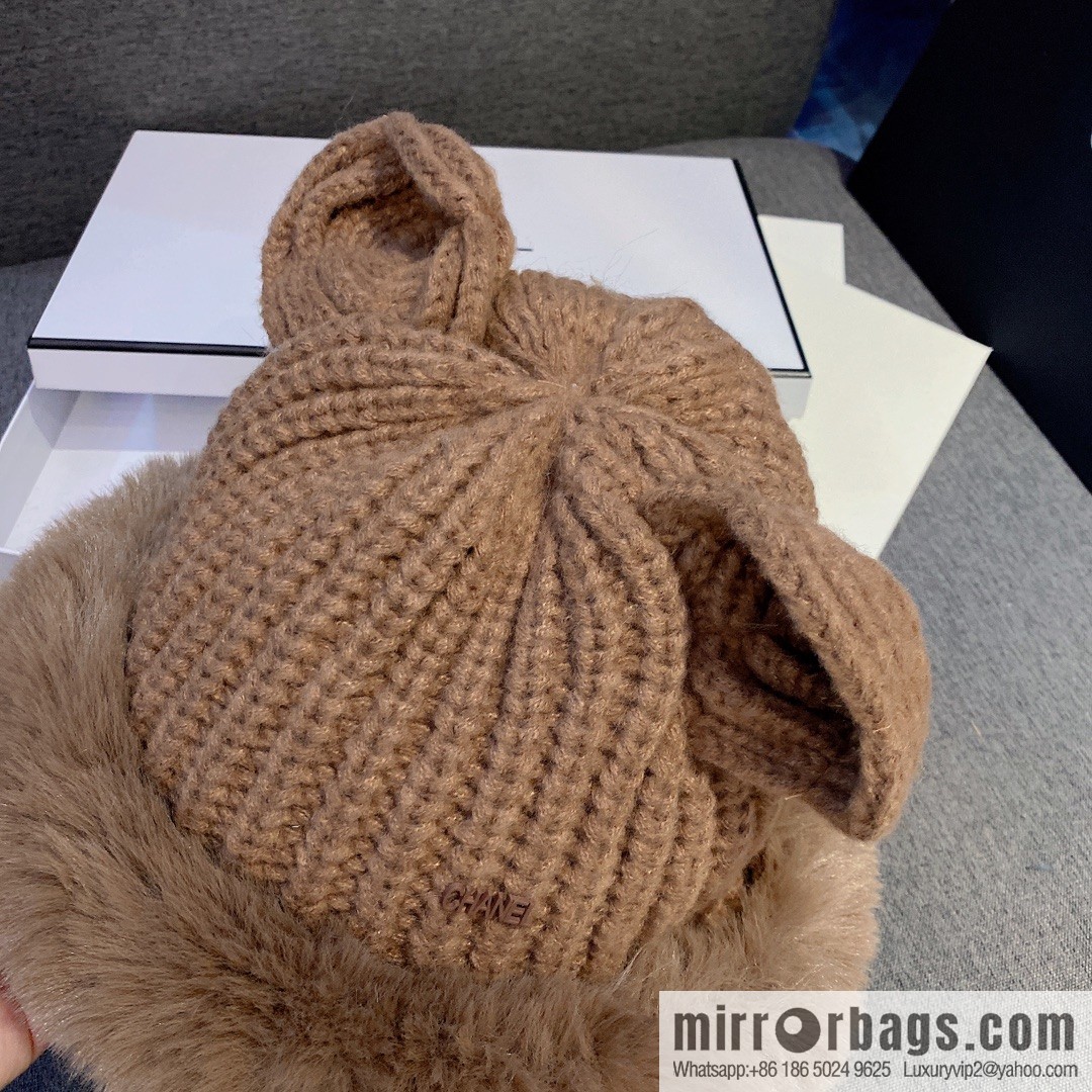 Chanel Chanel autumn and winter ear protector cold hat
