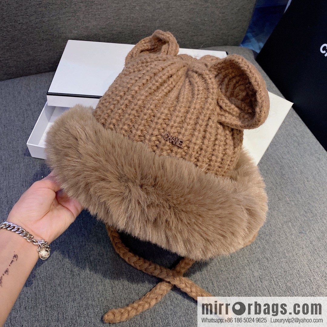 Chanel Chanel autumn and winter ear protector cold hat