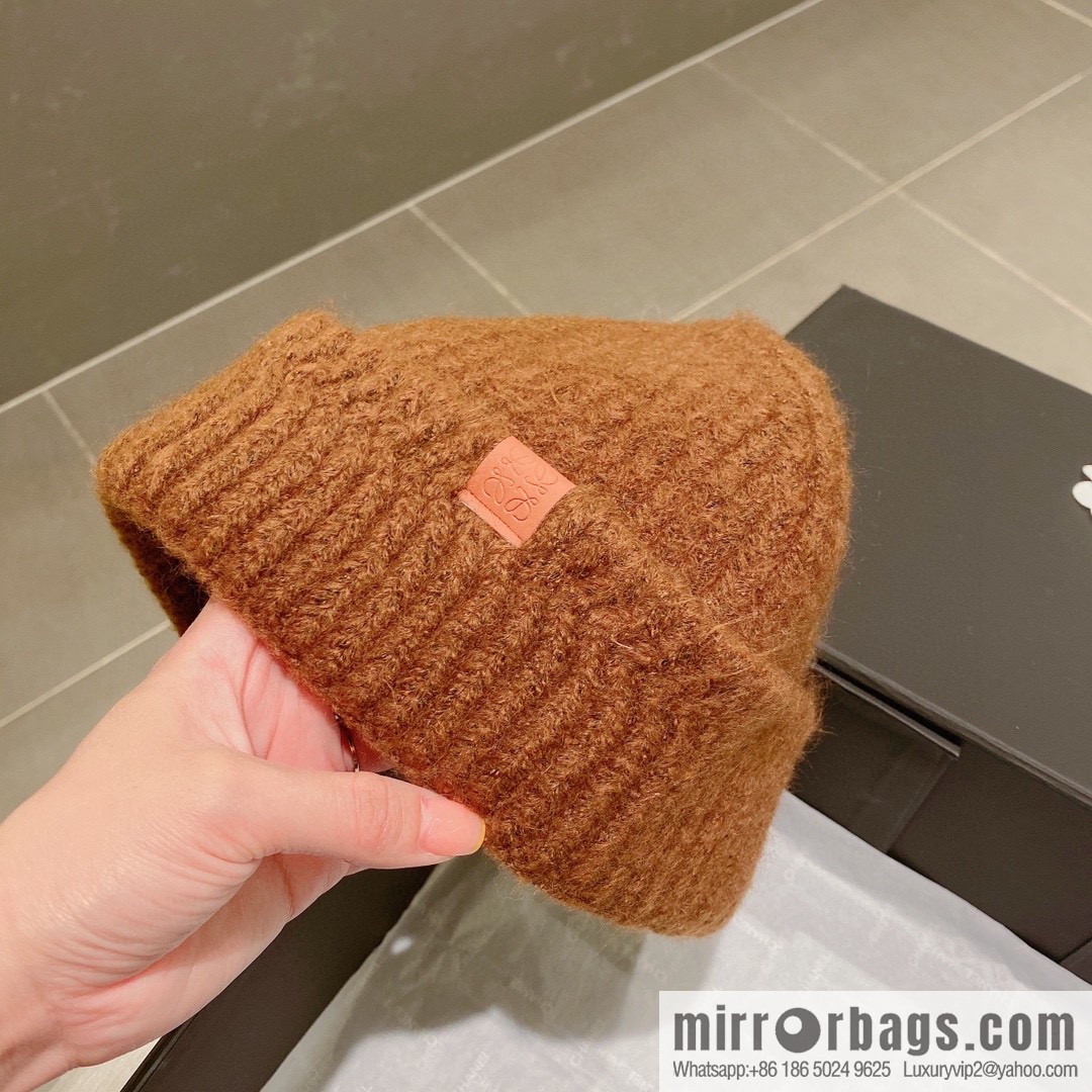 LOEWE Luo Yiwei 2022 autumn and winter new wool hat