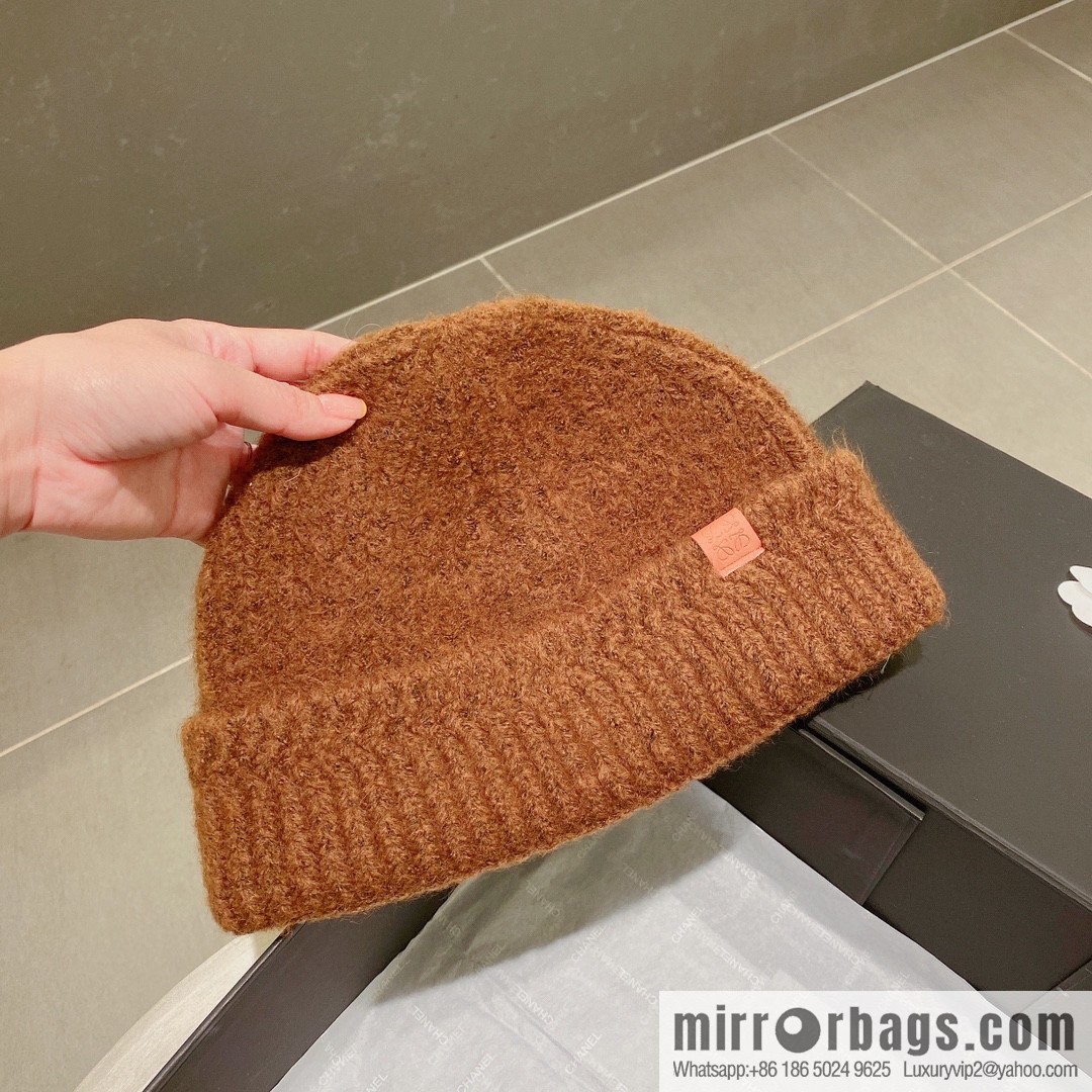 LOEWE Luo Yiwei 2022 autumn and winter new wool hat