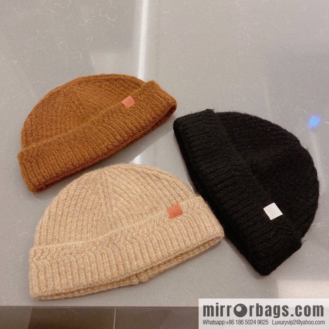 LOEWE Luo Yiwei 2022 autumn and winter new wool hat