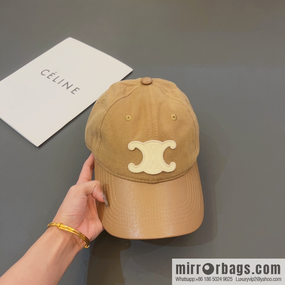 CELINE's new splicing baseball cap