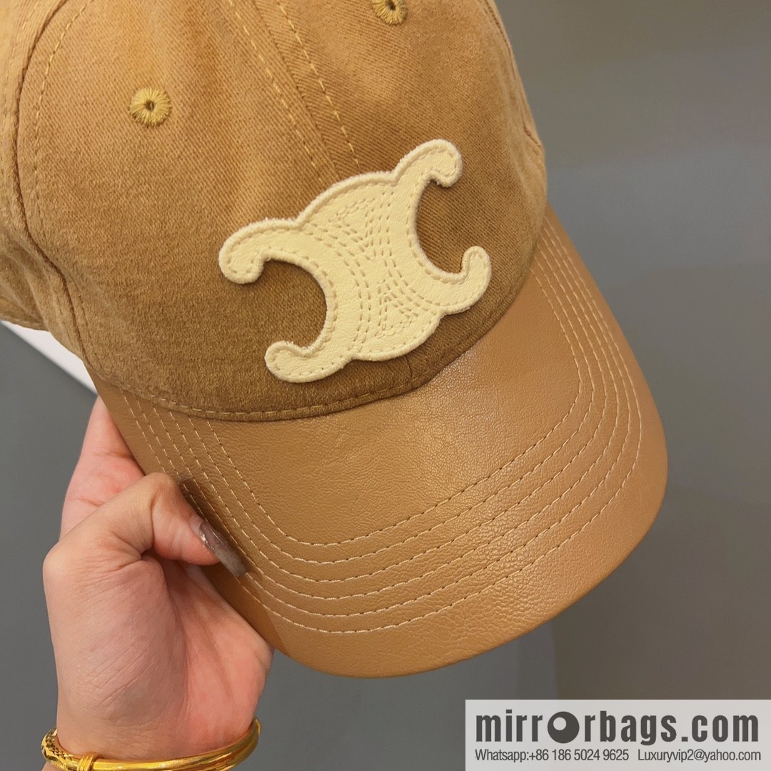 CELINE's new splicing baseball cap