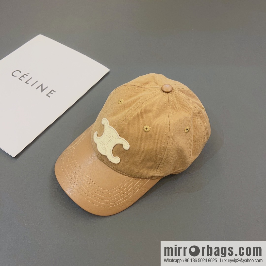 CELINE's new splicing baseball cap