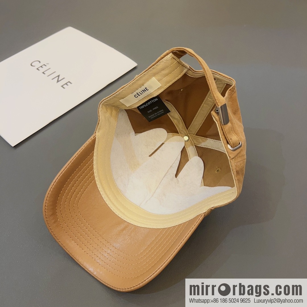 CELINE's new splicing baseball cap