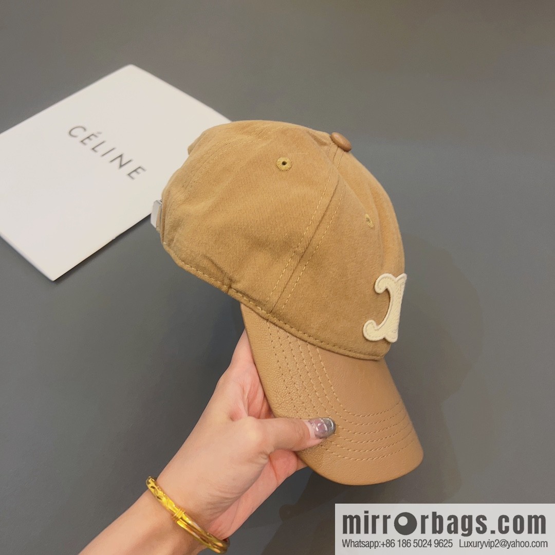 CELINE's new splicing baseball cap
