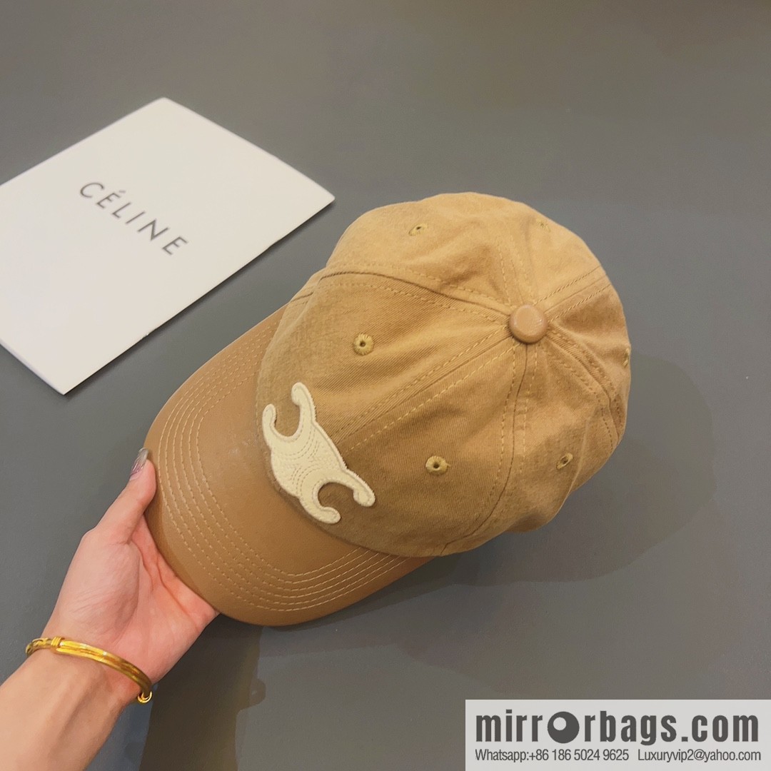 CELINE's new splicing baseball cap