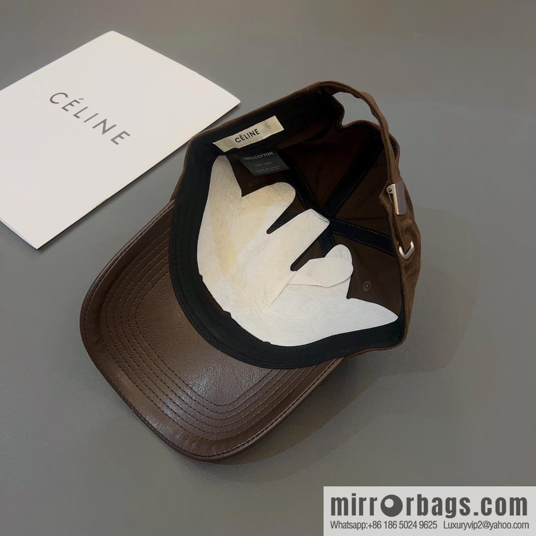 CELINE's new splicing baseball cap