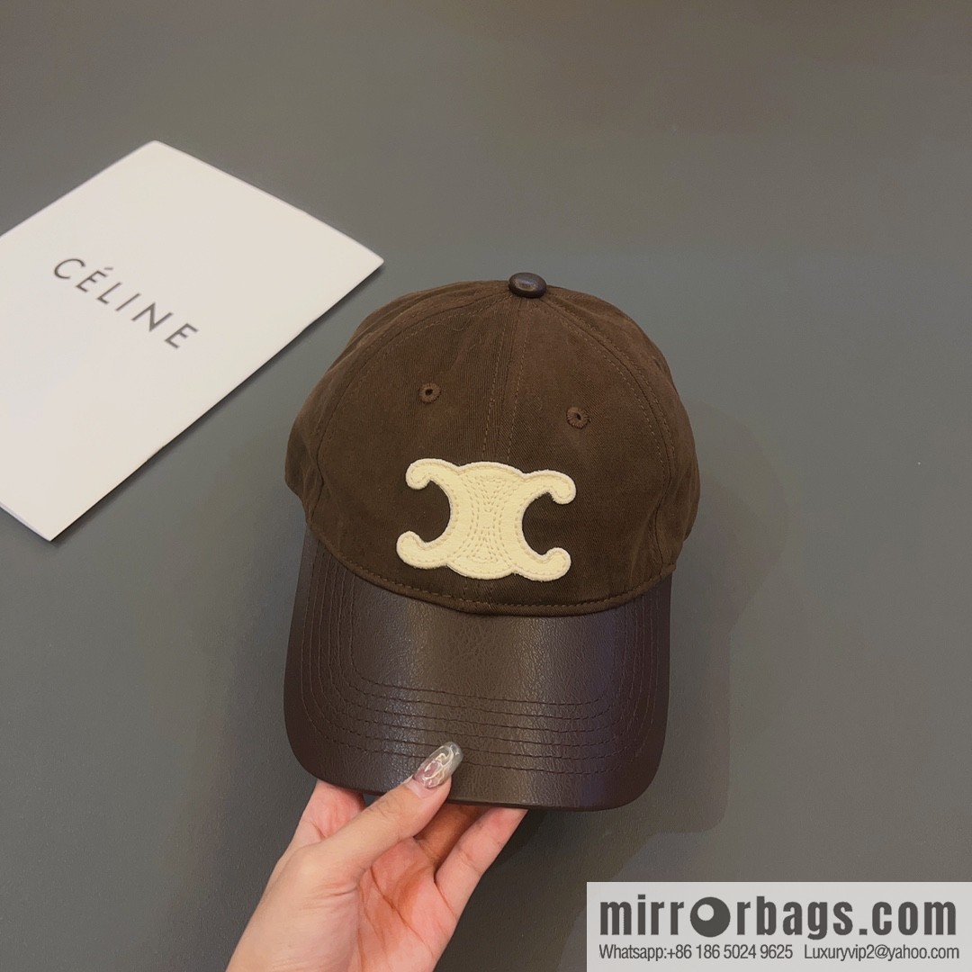 CELINE's new splicing baseball cap