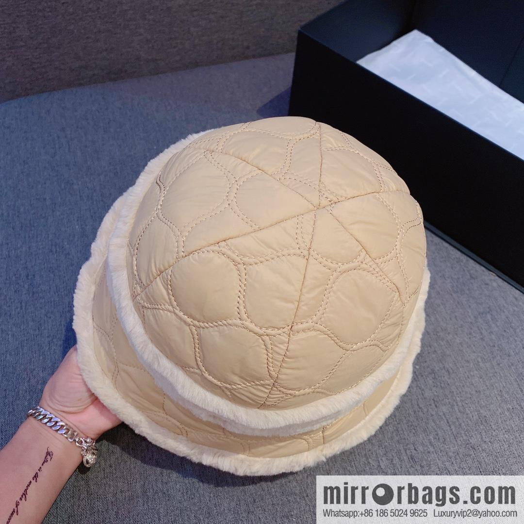 YSL Saint Laurent air cotton bucket hat