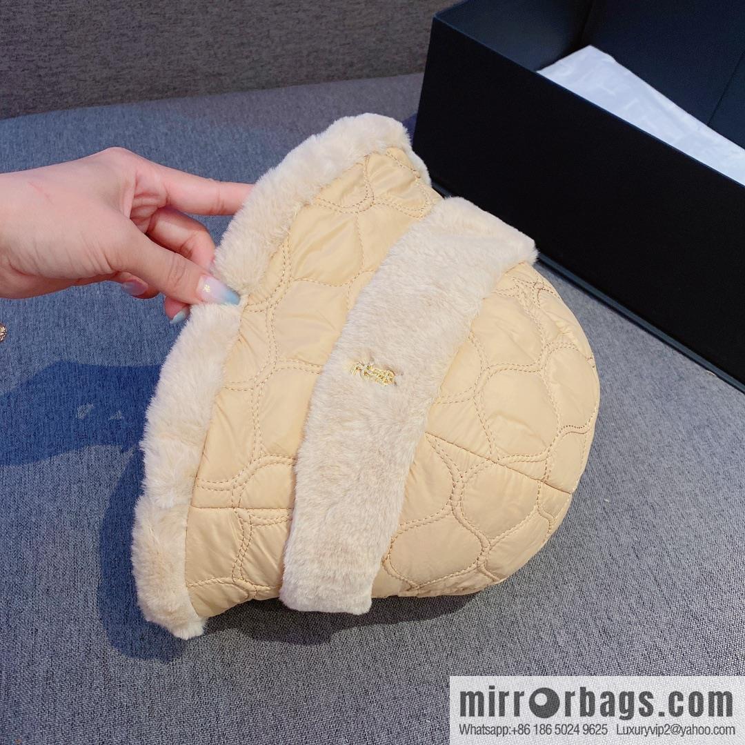 YSL Saint Laurent air cotton bucket hat