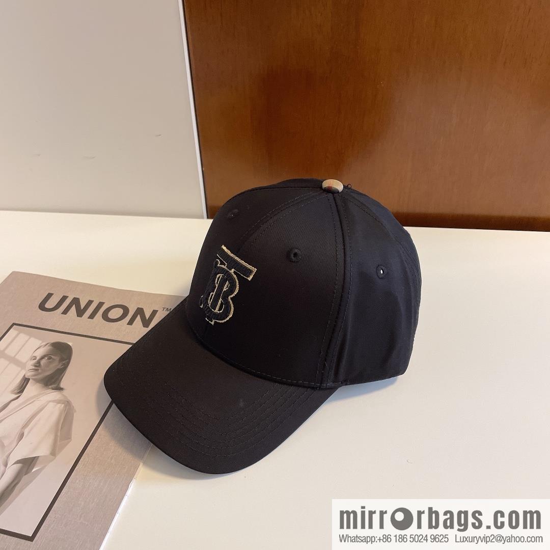 Burberry's new embroidered baseball cap
