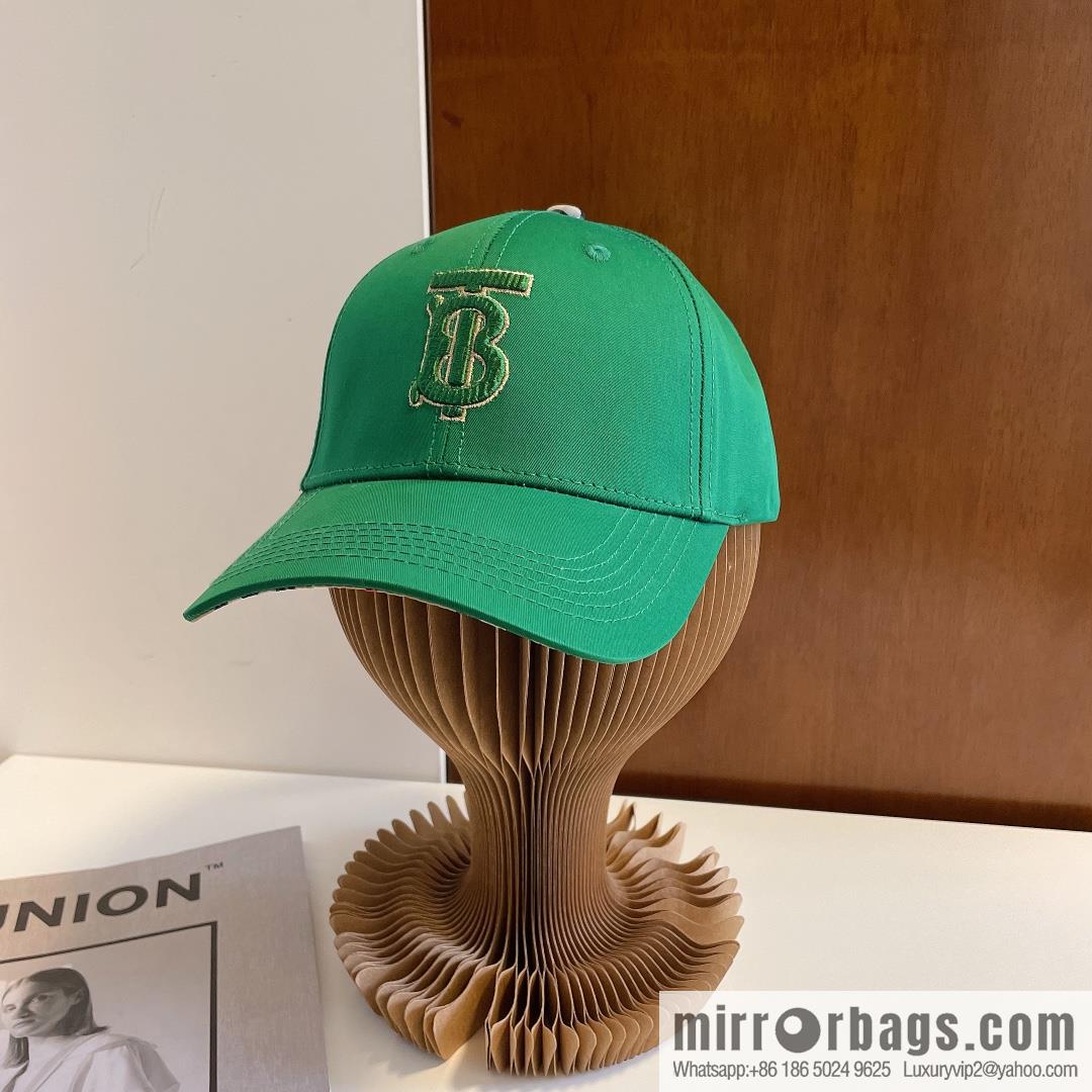 Burberry's new embroidered baseball cap