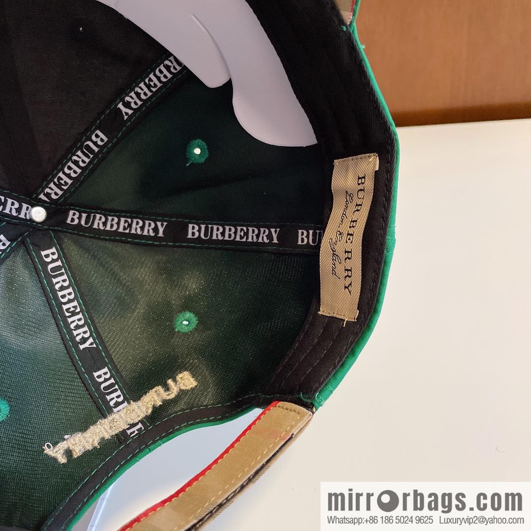 Burberry's new embroidered baseball cap