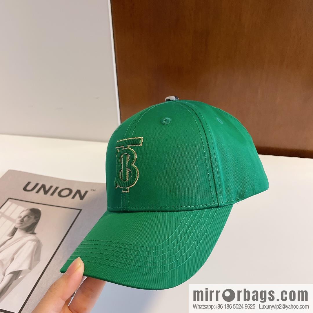 Burberry's new embroidered baseball cap