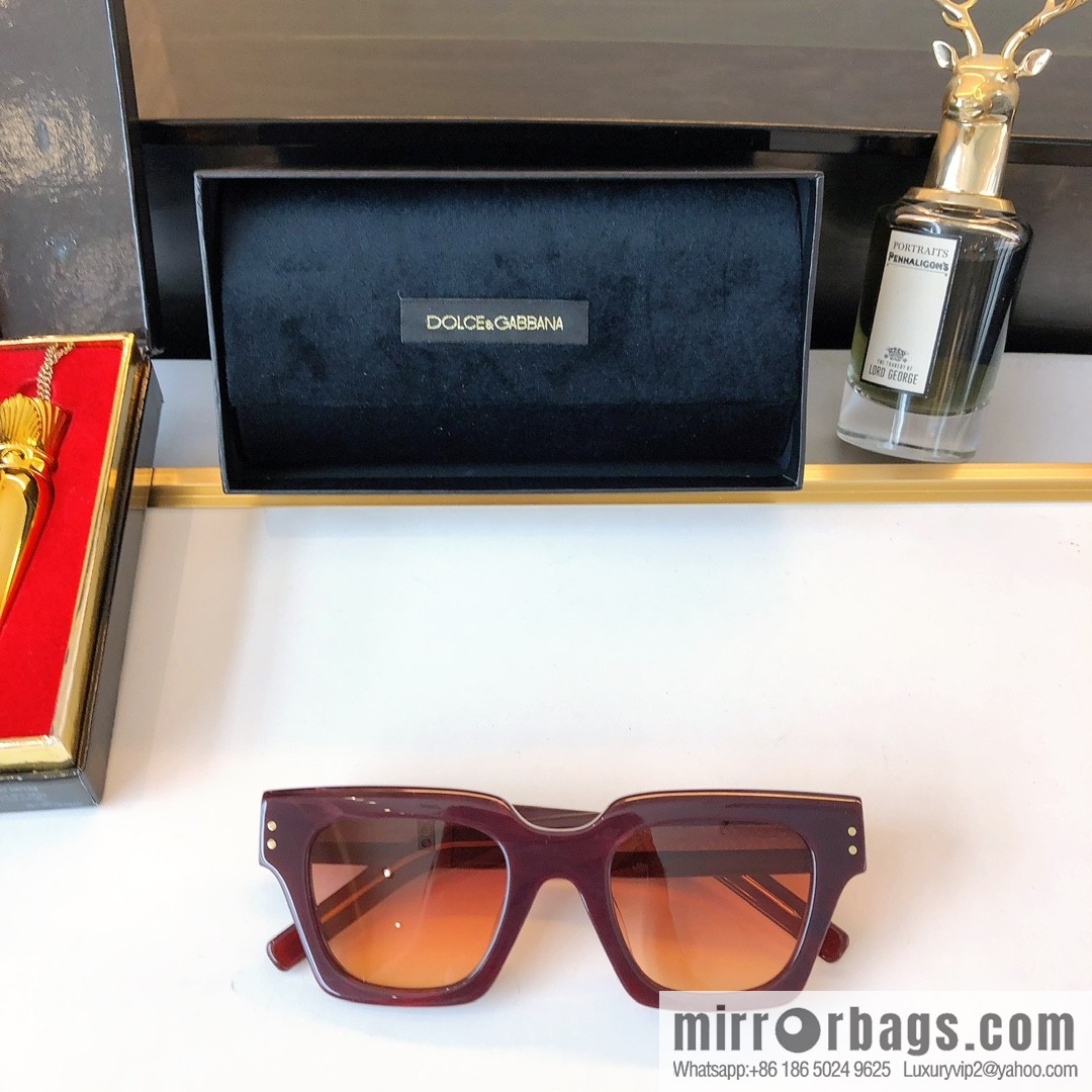 D & G Dolce & Gabbana two-color gradual change unisex sunglasses