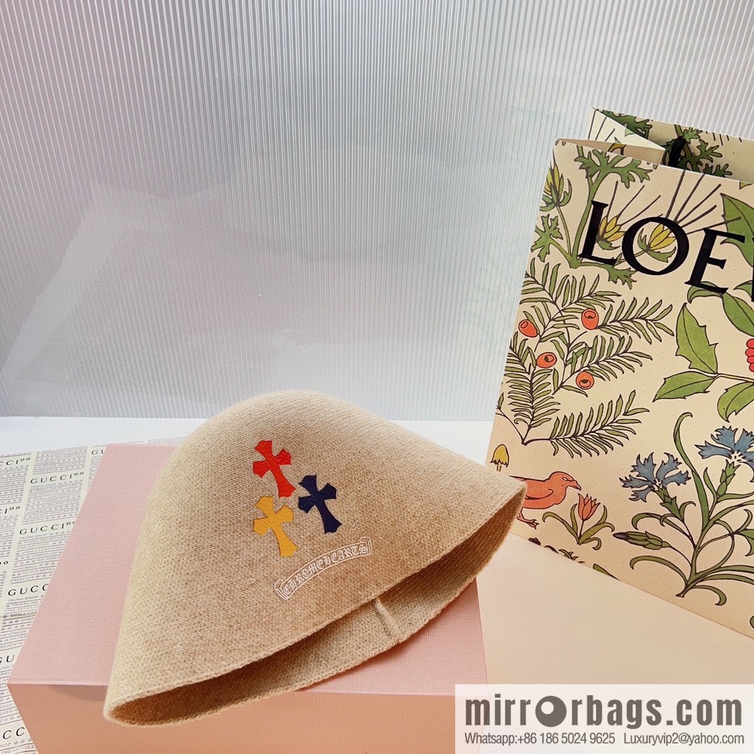 Croxin 2022 autumn and winter new knitted bucket hat